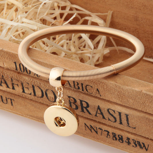Miraaya 18k Gold Stretch NOOSA Bracelet Personality